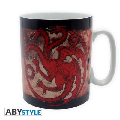 ABYSTYLE  GAME OF THRONES - Mug - 460 ml - Targaryen - avec bo&icirc;te- - M