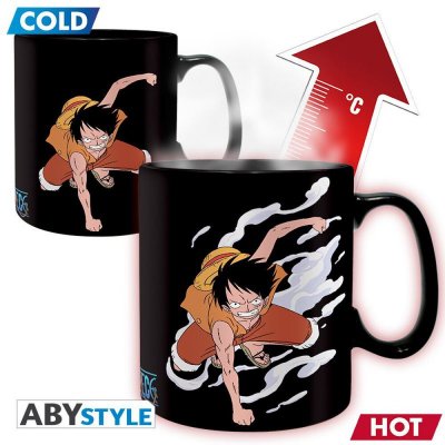 ABST Abystyle Mug magique Luffy & Ace - One Piece- - Mugs et tasses