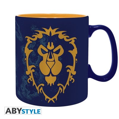 ABYSTYLE  WORLD OF WARCRAFT - Mug - 460 ml - Alliance - bo&icirc;te - - Mugs