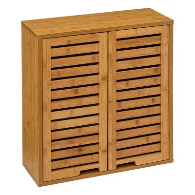 AC-D&eacute;co Meuble Haut en Bambou - Sicela - 58 x 20 x 51 cm