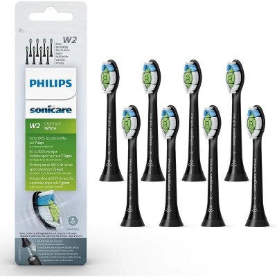 PHILIPS Accessoire dentaire  Sonicare Optimal noir W2 HX6068/13 x8