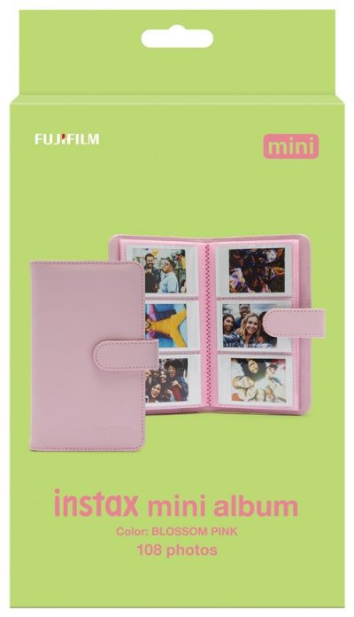 FUJIFILM Accessoire Photo Instantan&eacute;e Fuji Album Instax Mini 12 Rose