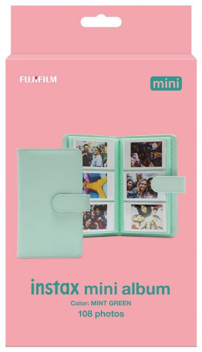 FUJIFILM Accessoire Photo Instantan&eacute;e Fuji Album Instax Mini 12 Vert