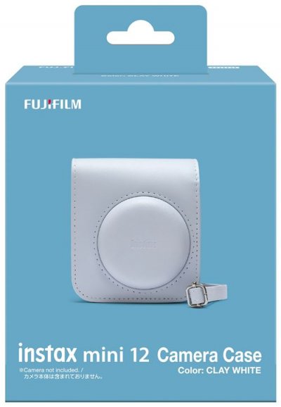 FUJIFILM Accessoire Photo Instantan&eacute;e Fuji Housse Instax Mini 12 Blanc