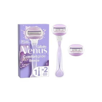 GILLETTE Accessoires corps  Rasoir Venus Breeze + 2 Recharges