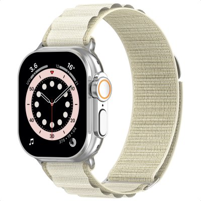 ACCEZZ  Bracelet en nylon Alpine Apple Watch  38/40/41/42 mm - Lumi&egrave;re stellaire