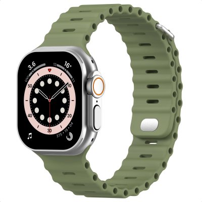 ACCEZZ  Bracelet Ocean Apple Watch Series 1 - 11 / SE / Ultra (44/45/46/49 mm) - Khaki