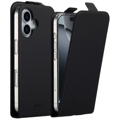 ACCEZZ  &Eacute;tui &agrave; rabat pour Apple iPhone 17 - Noir - Neuf
