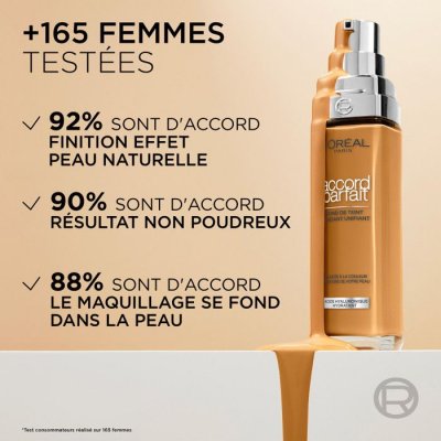 L OREAL PARIS Accord Parfait 7.R Ambre Rose 30 Ml - L'or&eacute;al Paris - Base De Teint