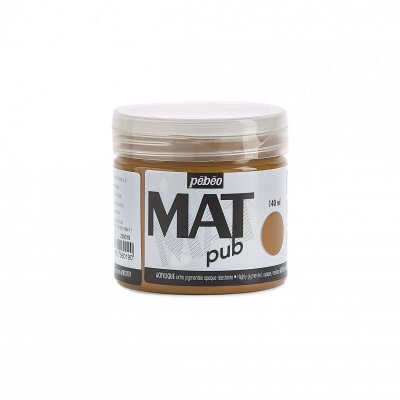  Acrylique mat pub PEBEO 140ml sienne naturelle