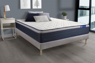 ACTISOM  Ensemble ACTIFLEX MAX - 180x200 cm, Gris