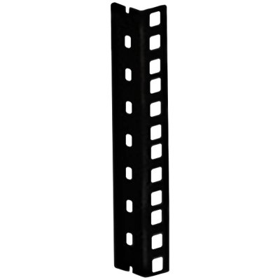ADAM HALL  19"" Parts 61535 B 4 - Profil&eacute; Rack acier Noir Heavy Duty 4 U