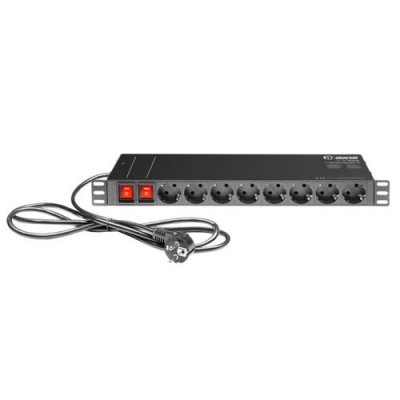 ADAM HALL  19"" Parts 874716 - Multiprise secteur 16 prises rackable 19