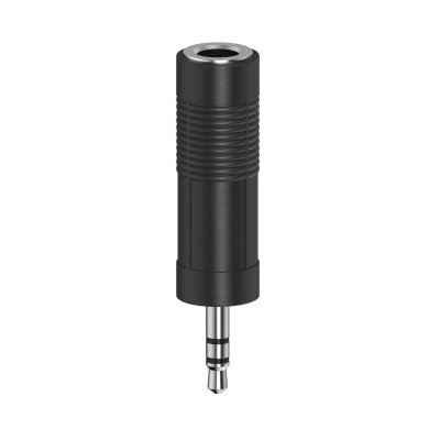 HAMA Adaptateur audio, jack m&acirc;le 3,5 mm - jack femelle 6,3 m, st&eacute;r&eacute;o - Neuf