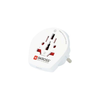SKROSS Adaptateur d'alimentation Monde vers europe