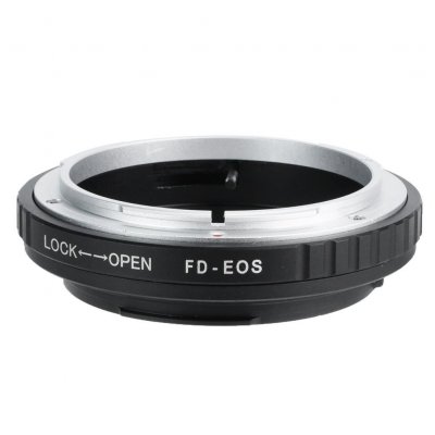 GENERIQUE Adaptateur d'objectif bague FD-EOS Adaptateur d'objectif FD pour appareil photo Canon EOS Mount