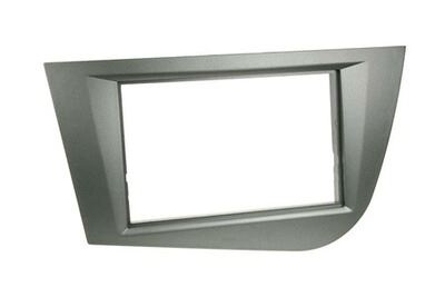 ACV Adaptateur de fa&ccedil;ade 2-din pour seat leon 2005 - 2009 anthracite nc