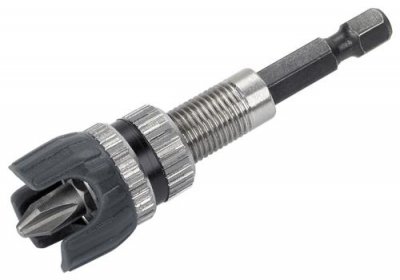 WOLFCRAFT Adaptateur de vissage avec aimant et but&eacute;e de profondeur