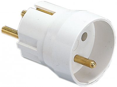 DEBFLEX Adaptateur France vers Allemagne avec terre 701100 