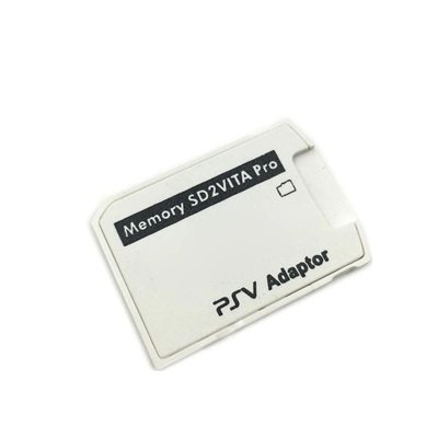 STRASSE GAME Adaptateur Micro Sd Vers Memory Stick Pro Duo Sd2vita 5.0 - Blanc - Ps Vita