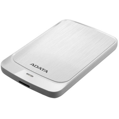 ADATA  HV320 - Disque dur - 1 To - externe (portable) - USB 3.1 - blanc
