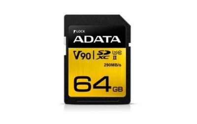 ADATA  Premier ONE 64 Go SDXC UHS-II Classe 10, Carte m&eacute;moire