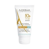 A DERMA Aderma Fluide Matifiant Spf50+ 40ml Sunscreen Blanc Homme
