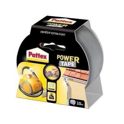 PATTEX Adh&eacute;sif super puissant Power tape  Gris L10m