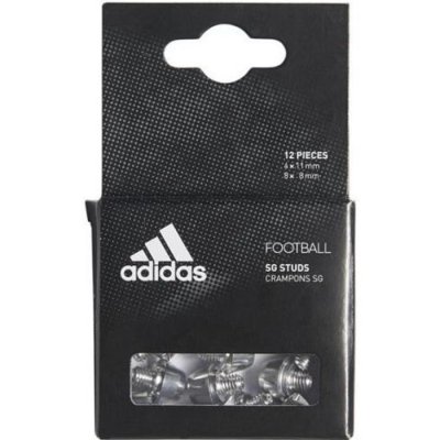 ADIDAS  Football Soft Ground Replacement Studs 12 Units Argent&eacute;