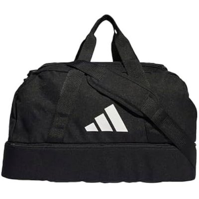 ADIDAS  Unisex Duffel Tiro L du S BC, Black/White, HS9743, Size NS