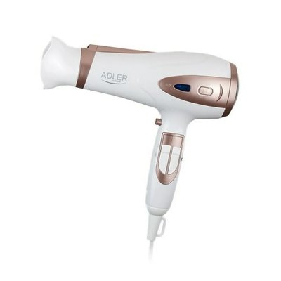 ADLER  AD 2248 s&egrave;che-cheveux 2400 W Bronze, Blanc 