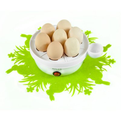 ADLER  AD 4459 AD4459 Cuit-&oelig;ufs, 450 W, Blanc