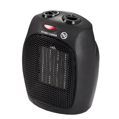 ADLER  AD 7702&nbsp;I Ventilateur de chauffage - c&eacute;ramique Acier Inoxydable 30 x 30 x 10 cm