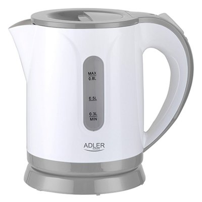  Adler AD1371G Blanc 0,8000L - Bouilloire &eacute;lectrique