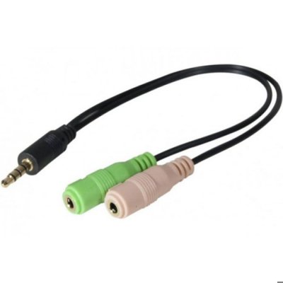 NO NAME Adptatateur jack 3,5mm 3PTS vers micro & casque&hellip;