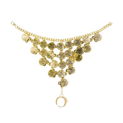 GENERIQUE Adulte Belly Dancer OrHet Chain et Ring Accessoire D&eacute;guisement
