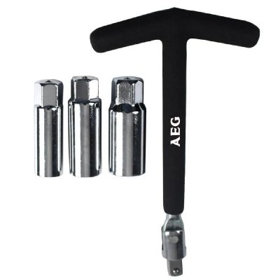 AEG  005000 Cl&eacute; &agrave; Bougie 3 Douilles, 14-16-21 mm