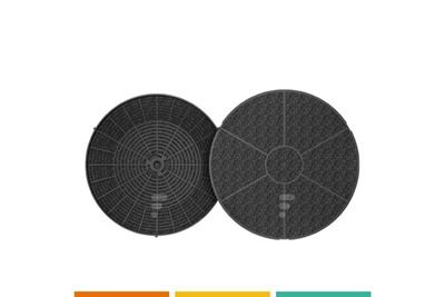 ELECTROLUX AEG - Lot de 2 filtres &agrave; charbon type 57, Hotte, CFC0038668 - 1