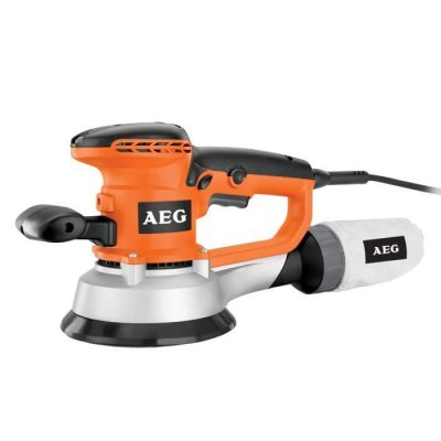 AEG  Ponceuse excentrique EX150ED-SET - &Oslash; 150 mm - Avec 25 abrasifs