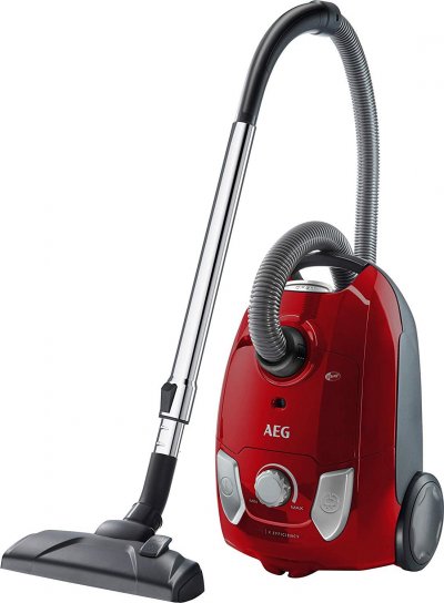 AEG  VX4-1-WR-A Aspirateur Traineau avec sac 750W Rouge