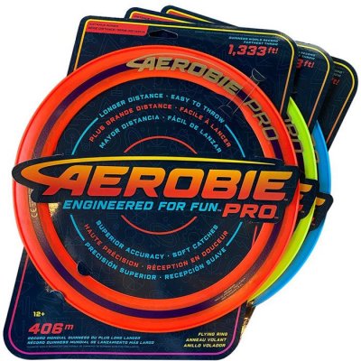 GENERIQUE AEROBIE Pro Ring - Anneau de lancer Frisbee 33 cm- Couleur al&eacute;atoire