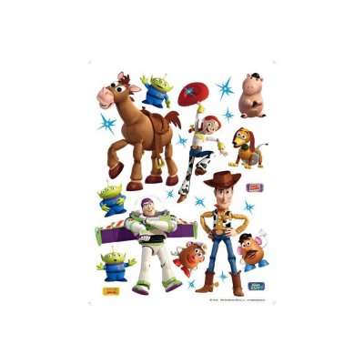 AG ART  - Stickers g&eacute;ant Toy Story Disney Pixar - Multicolor