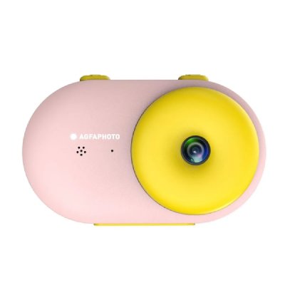 AGFAPHOTO  Realikids Cam Cam&eacute;ra de sport &eacute;tanche pour enfants 16MP Rose