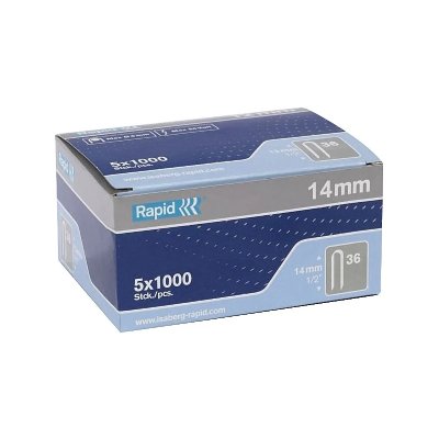 RAPID Agrafes pour c&acirc;ble N&deg; 36 14 mm bo&icirc;te de 5000 -  - 11886910