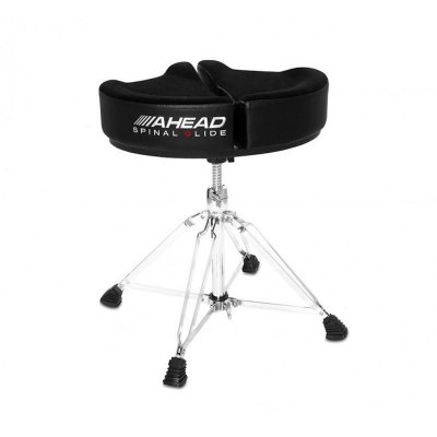 AHEAD  - SPG-BL-4- si&egrave;ge batterie spinal-g noir embase 4 pieds