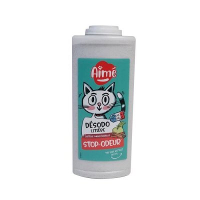  AIME D&eacute;sodorisant liti&egrave;re - Senteur pomme cannelle - 700 ml - Pour Chat