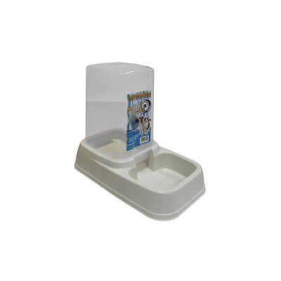 AIME  Distributeur 2en1 croquettes et eau - Pour chat et chien