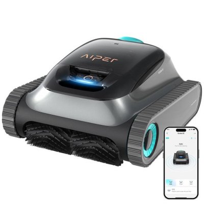 AIPER  Scuba S1 M1 Limpia Fondos de Piscina 150min Autonom&iacute;a 3.5L Gris