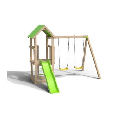TRIGANO Aire de jeux bois Easy Xperience , H.240 cm