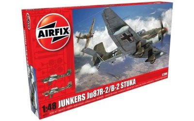  Airfix Junkers Ju87b-1 Stuka Plastic Model Kit (123 Piece)